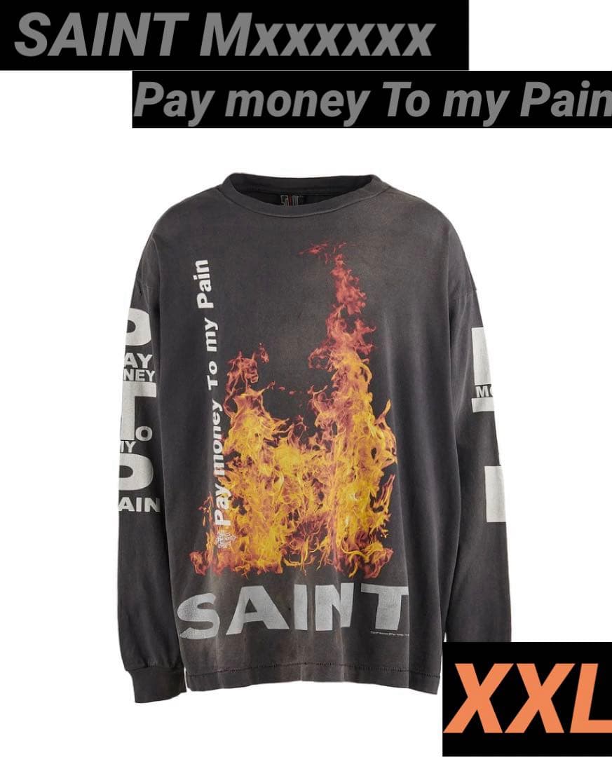 SAINT Mxxxxxx × PTPロングスリーブTEE XXL