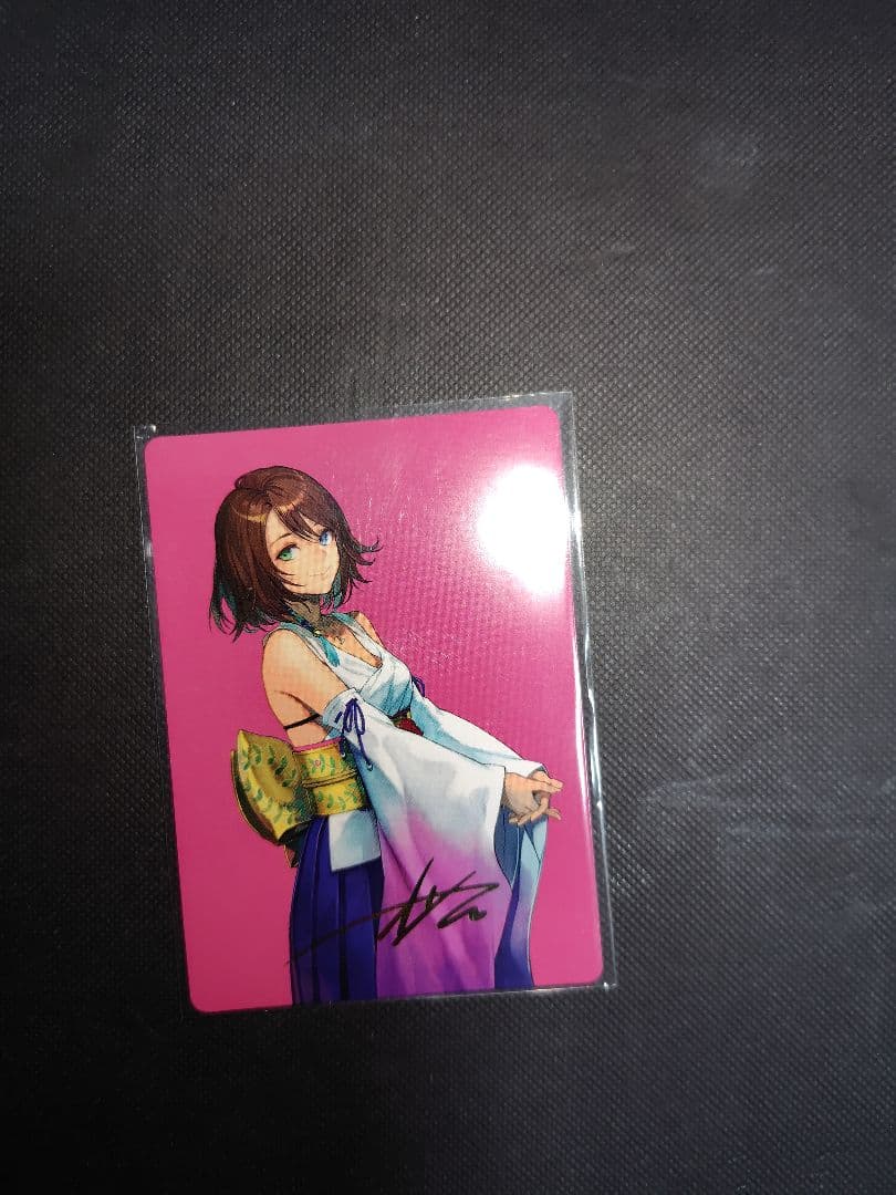 スピラの希望、ユウナ　プレイマット　MTG おまけ付き