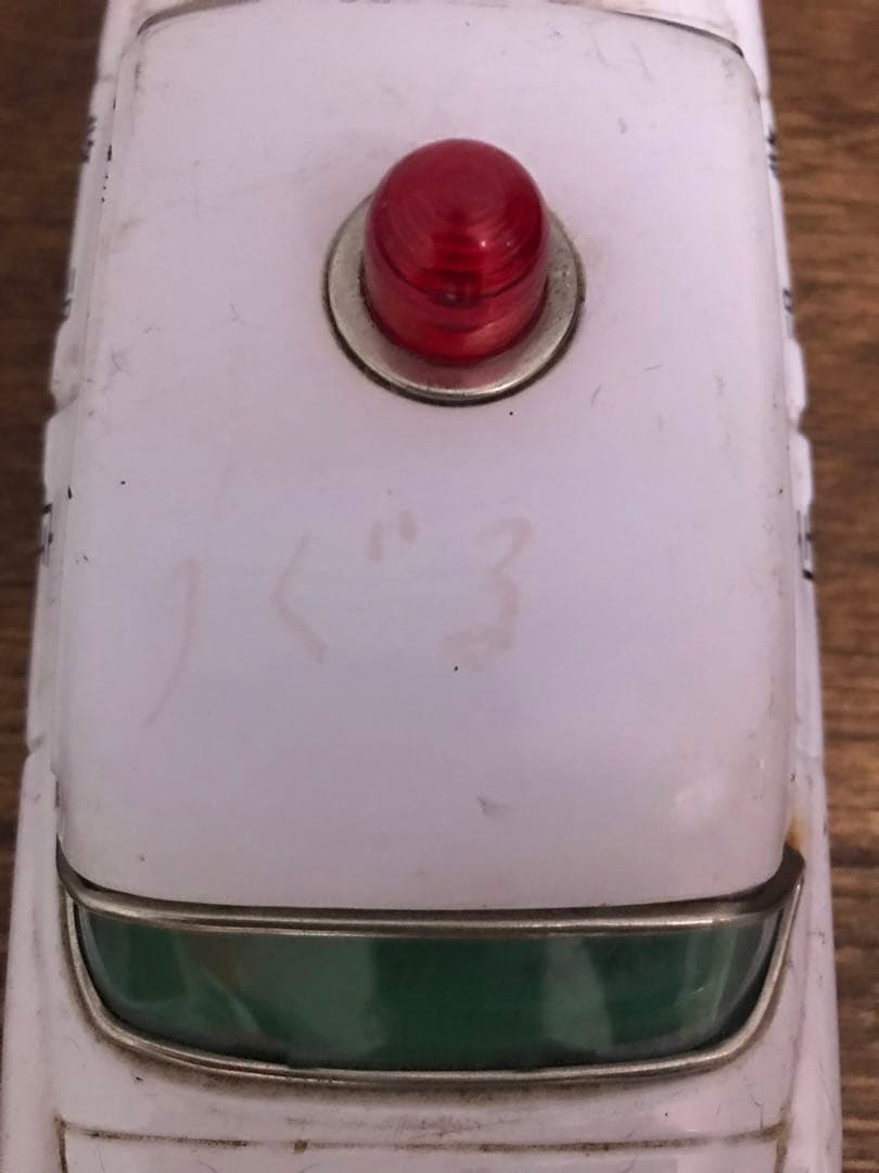 希少 萬代屋 初代トヨペットクラウン 警視庁 ブリキ パトカー 玩具 車 toy