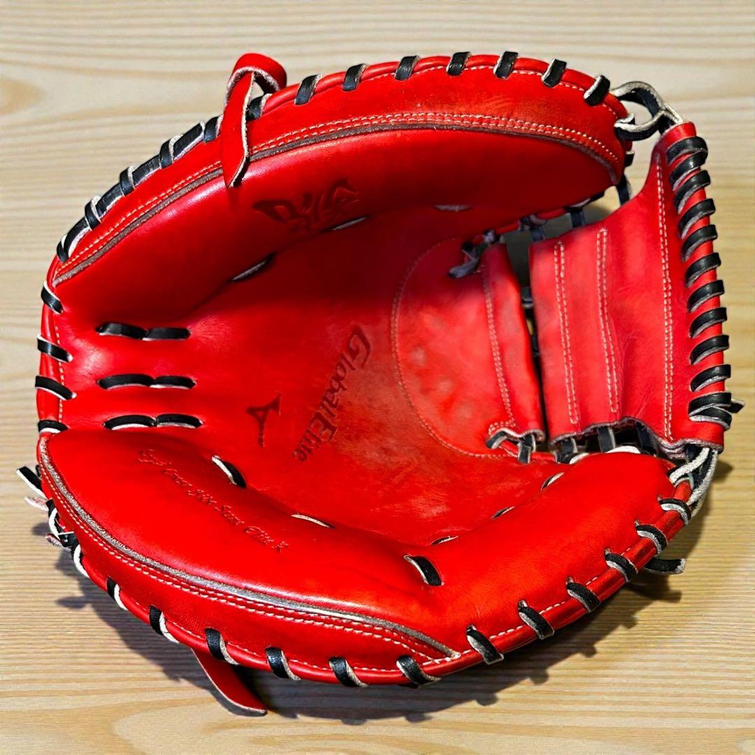 美品✨即戦力❣️ミズノ Global Elite 號 キャッチャーミット M-R型