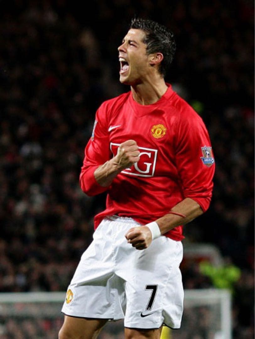 マンチェスターユナイテッド08/09 ロナウド　ユニフォーム　長袖　レアル