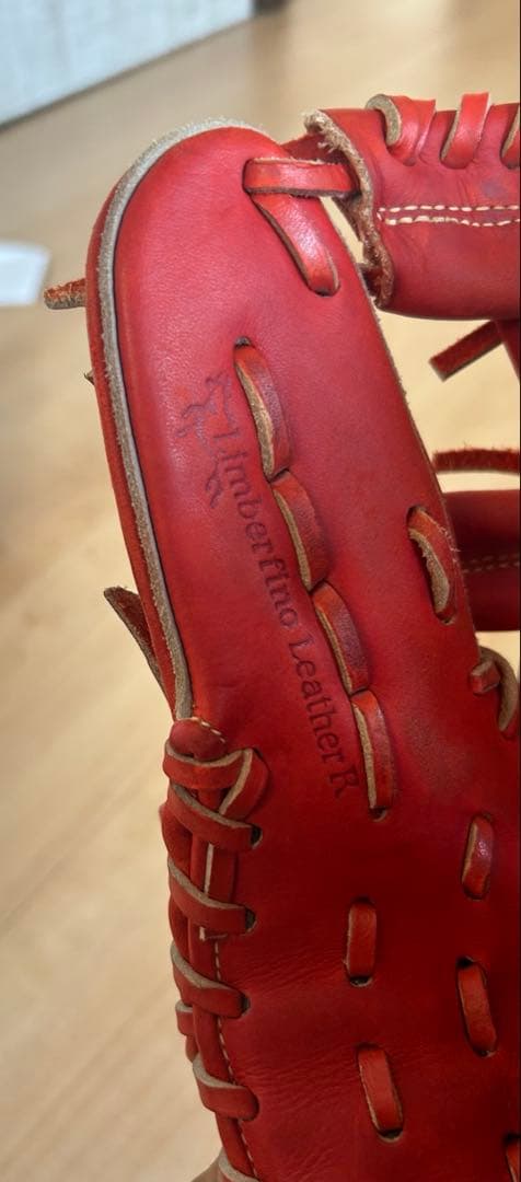 Global Elite 野球用グローブ 赤