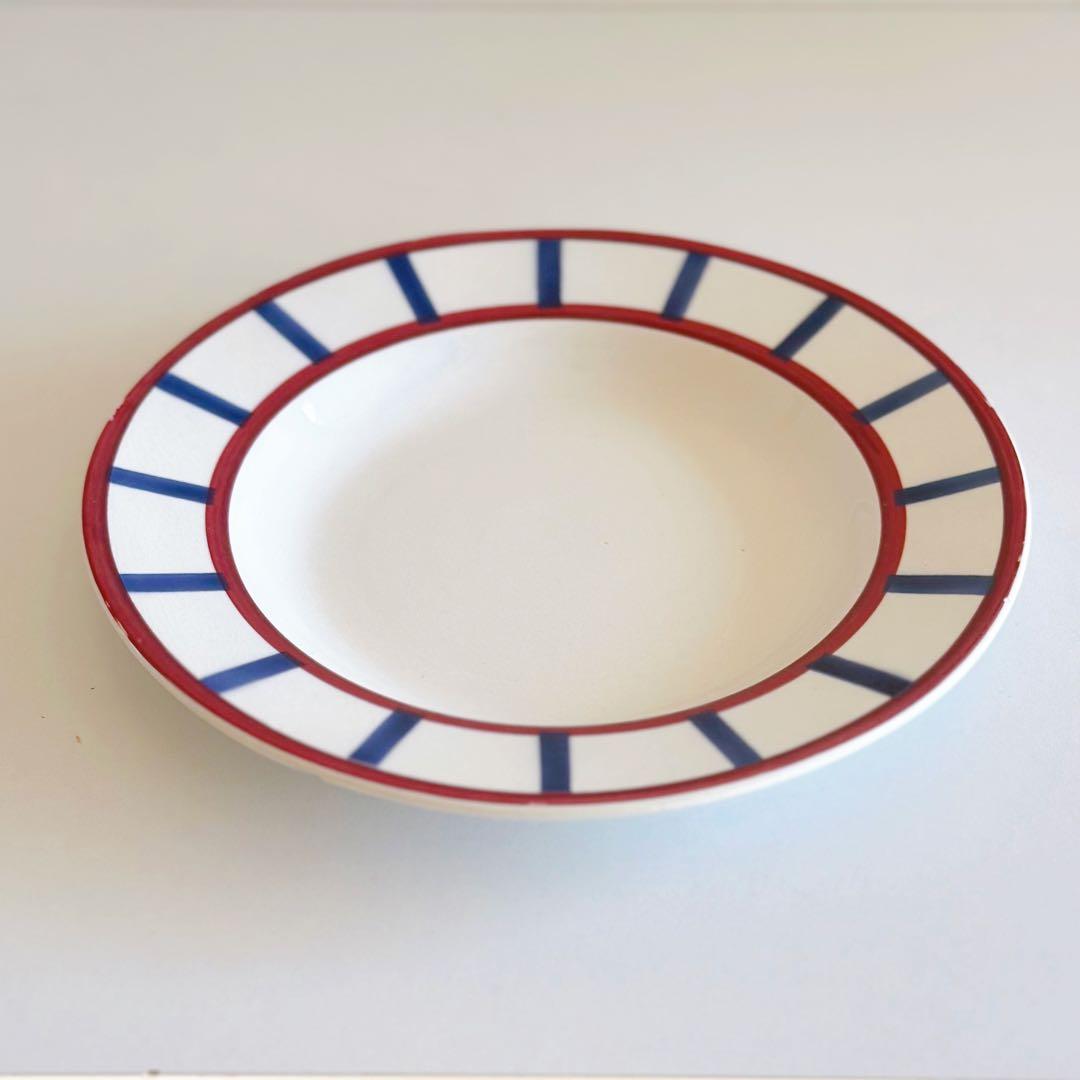 アンティークプレート バスク柄 クレイユ・モントロー Béarn