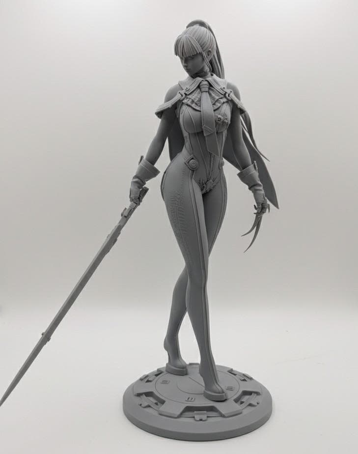 イブ 1/8 ステラーブレイド ガレージキット 未塗装 未組立 フィギュア