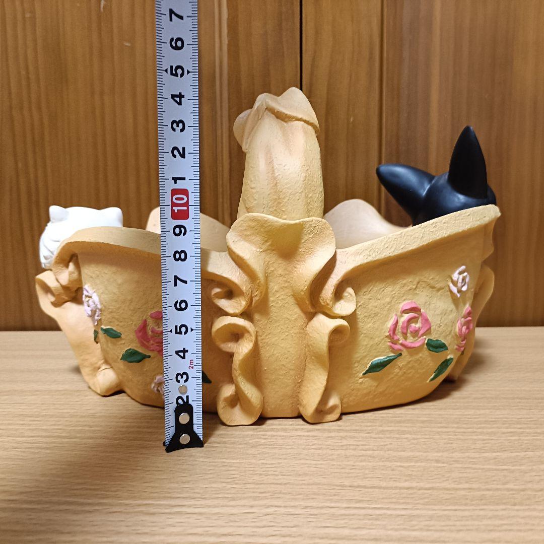 魔女の宅急便 ジジ フラワーバスケット プランター 植木鉢 ジブリ