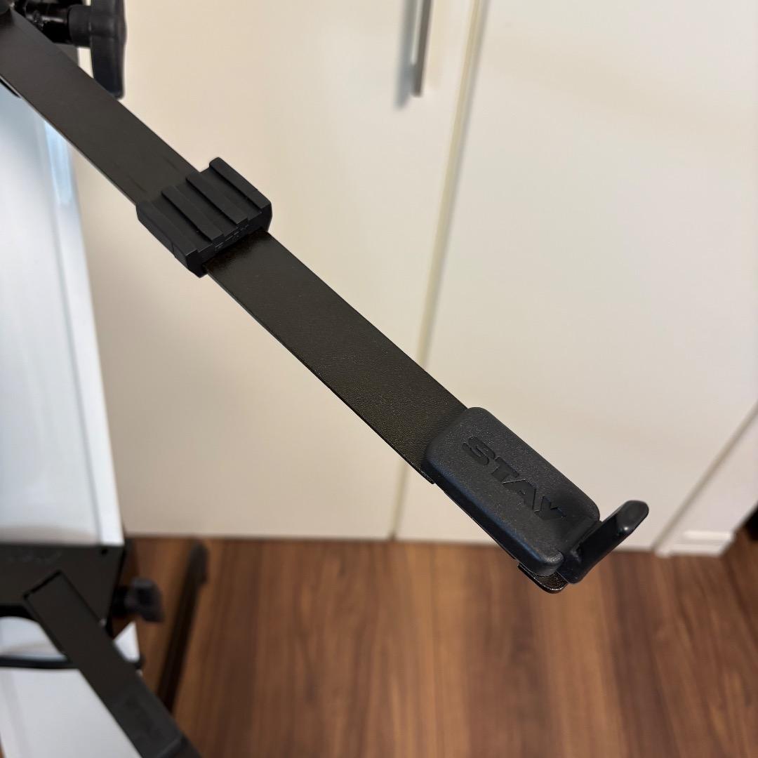 <値下げ>STAY Tower 1300/02 ホワイト 2段キーボードスタンド