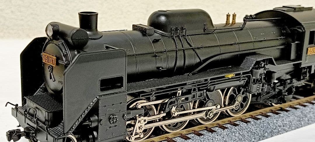 HOゲージ 天賞堂アダチ Ｄ51蒸気機関車、メンテナンス済