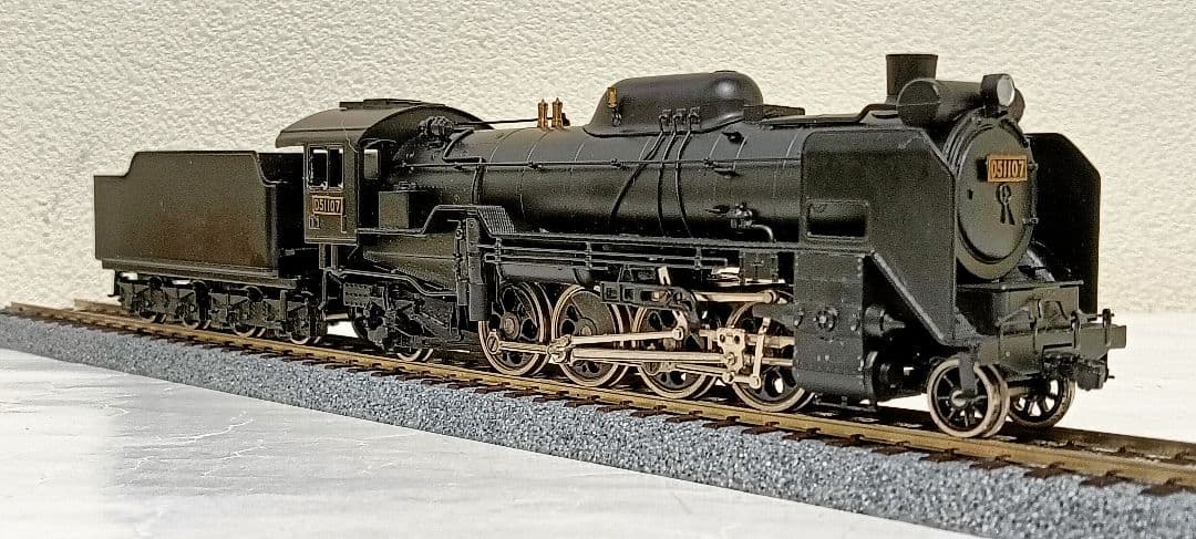HOゲージ 天賞堂アダチ Ｄ51蒸気機関車、メンテナンス済