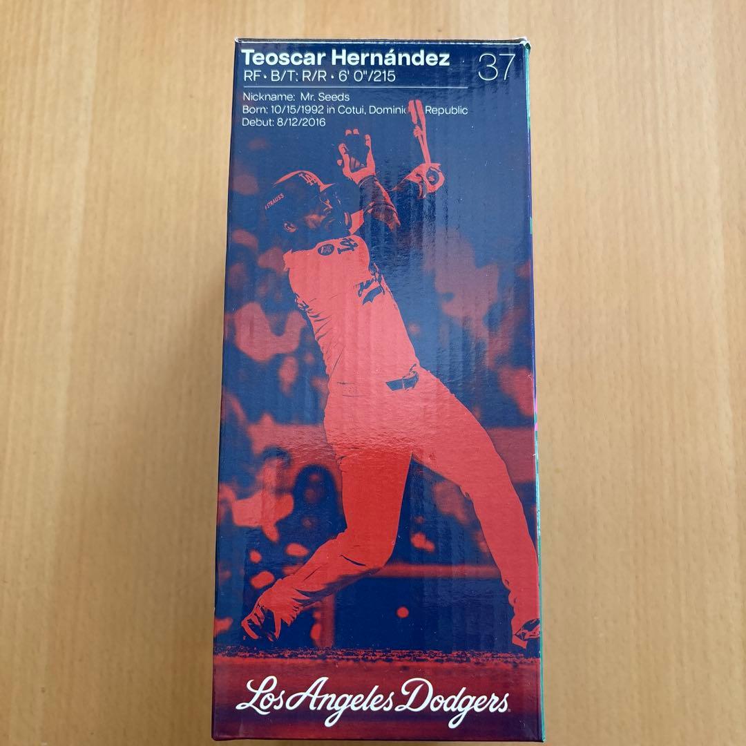 Dodgers テオスカー・ヘルナンデス 37 ボブルヘッド