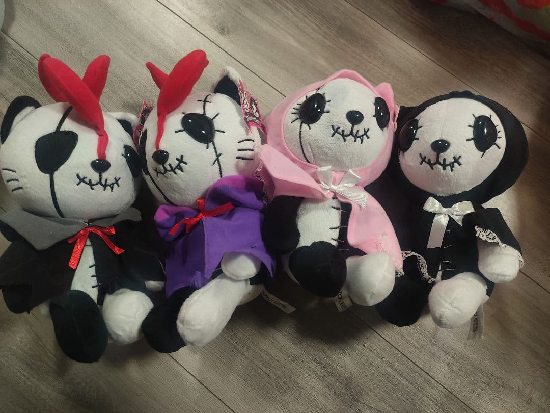 HANGRY&ANGRY 死神クロークぬいぐるみ　全4種セット