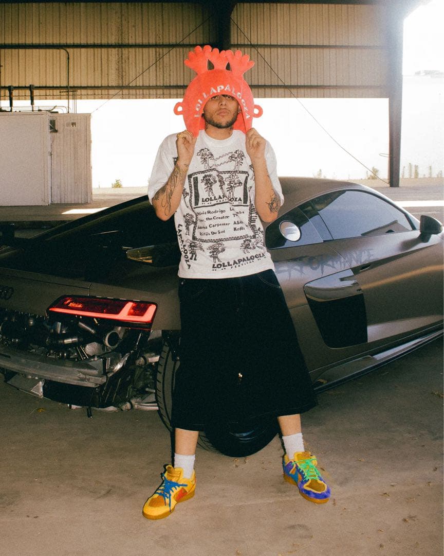 Lollapalooza × CPFM White Lineup Tee M