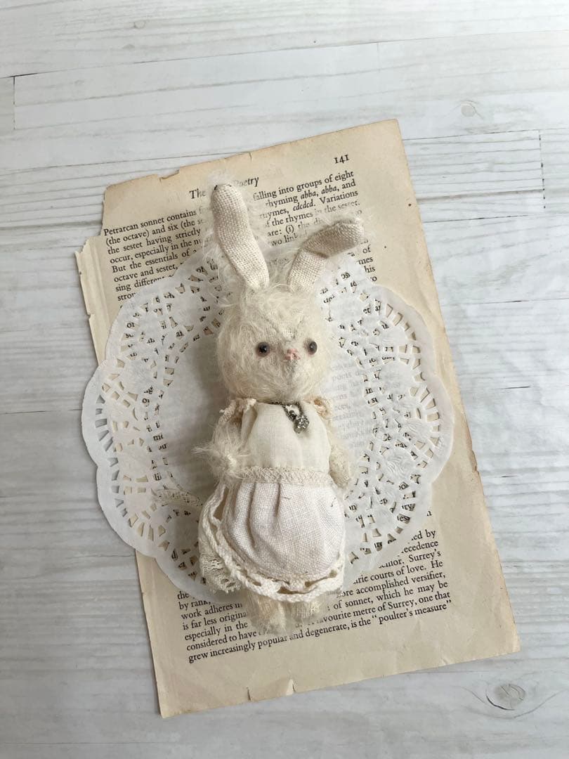 人気作家様　ウサギぬいぐるみ　イベント　展示会　 人形