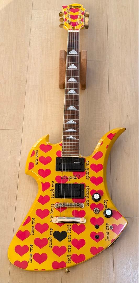 値下げ／Burny MG-145／イエローハート／FERNANDES／注釈あり