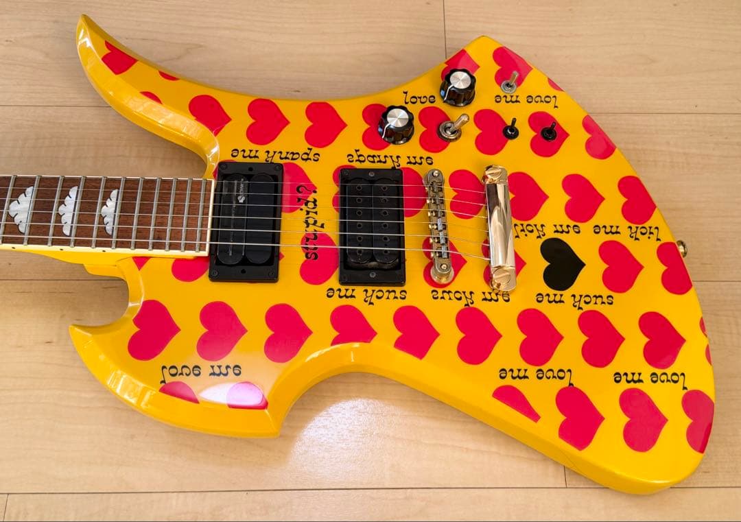 値下げ／Burny MG-145／イエローハート／FERNANDES／注釈あり