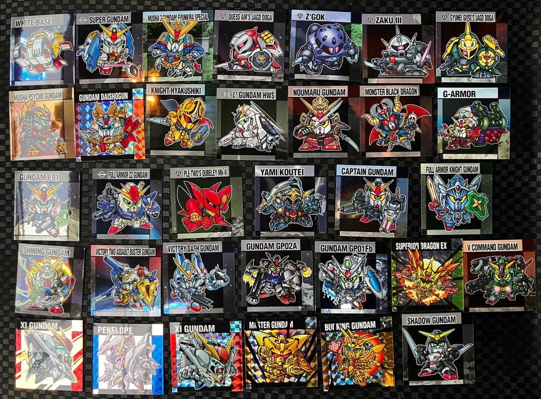 元祖SDガンダムスナック2　コンプ　全33種　シークレット　ミガンダム
