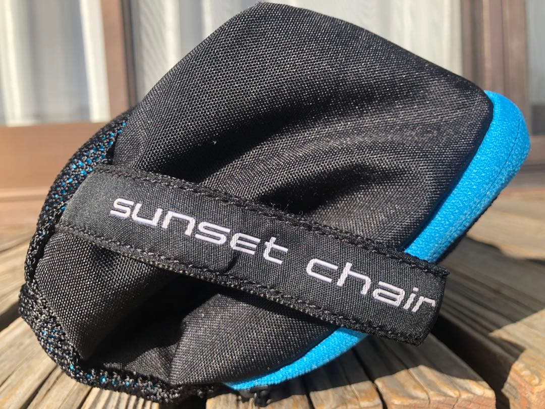 ヘリノックス(Helinox)サンセットチェア ブラック×ブルー