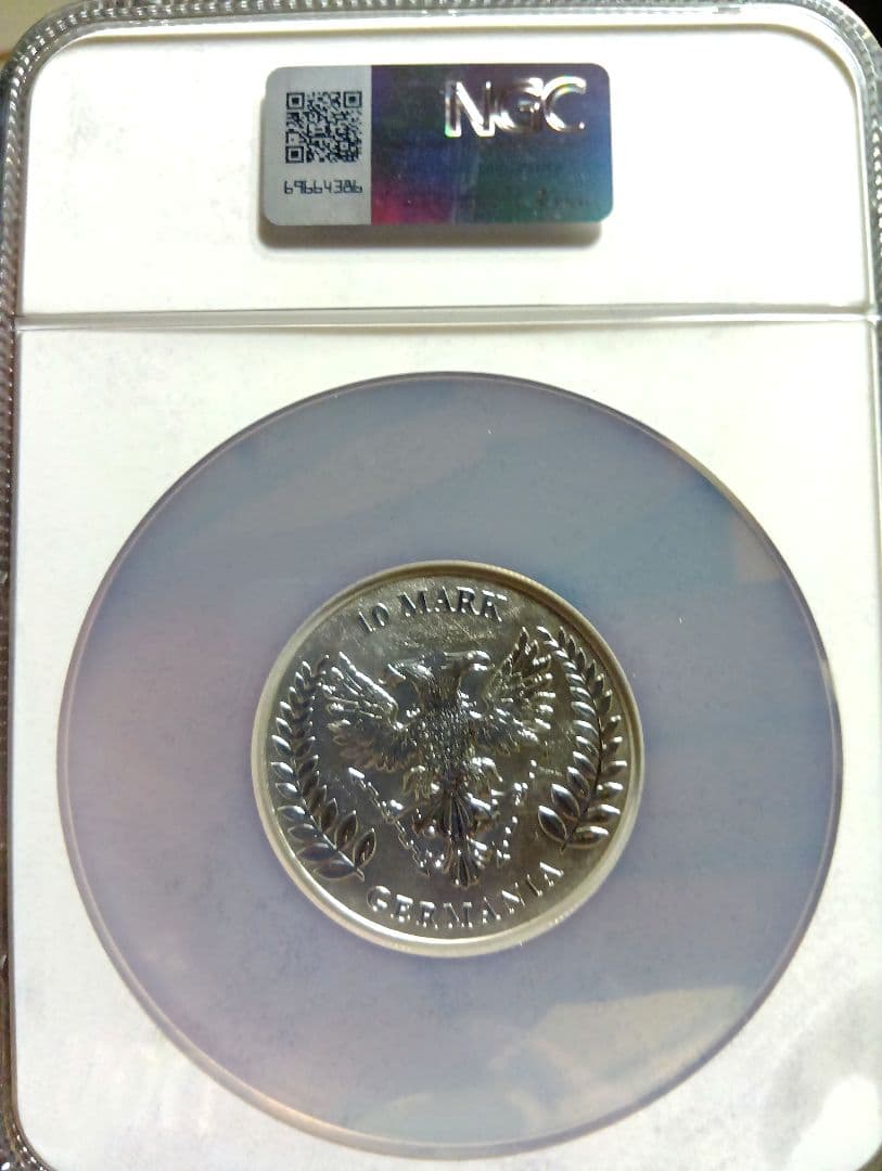 2025 MS70 ゲルマニア 2オンス 銀貨 1000枚限定 NGC PCGS