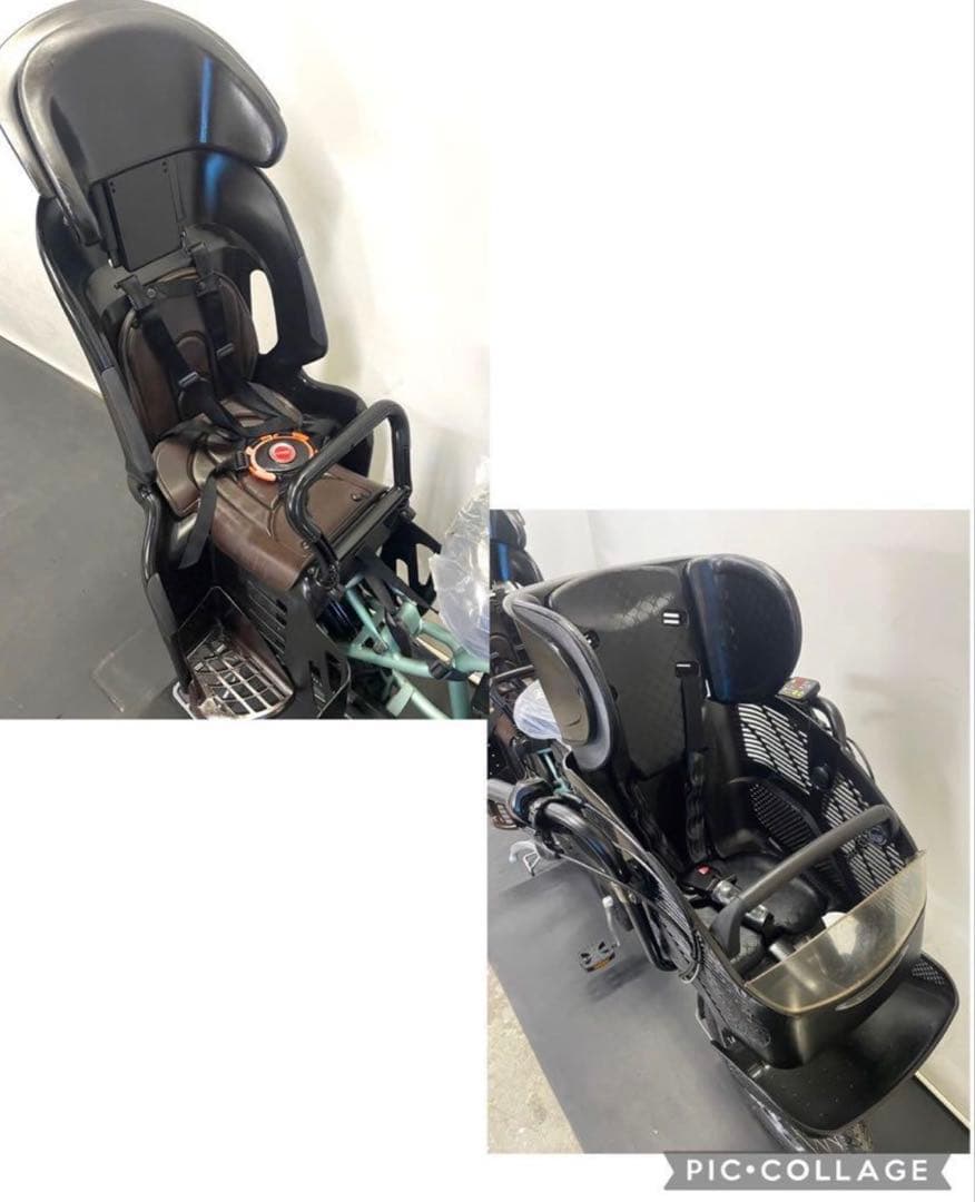 1年保証　ブリヂストン　20インチ　子供乗せ　3人乗り 電動アシスト自転車