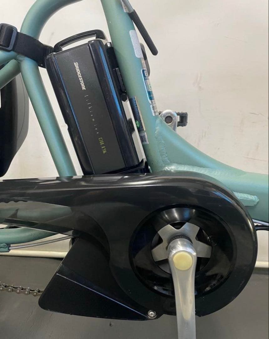 1年保証　ブリヂストン　20インチ　子供乗せ　3人乗り 電動アシスト自転車