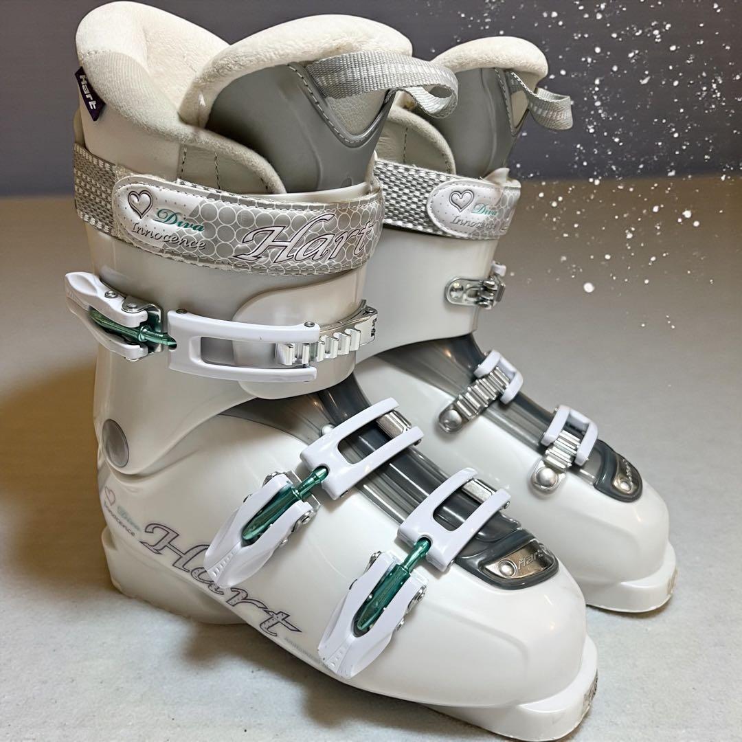 【美品】 DIVA Innocence 25cm スキーブーツ Hart ハート