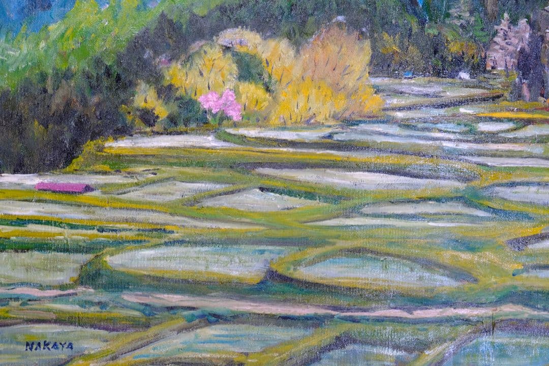 南アルプス　油絵　F30号