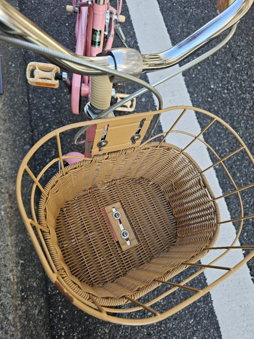 ブリヂストン　HACCHI　18インチ　ピンク