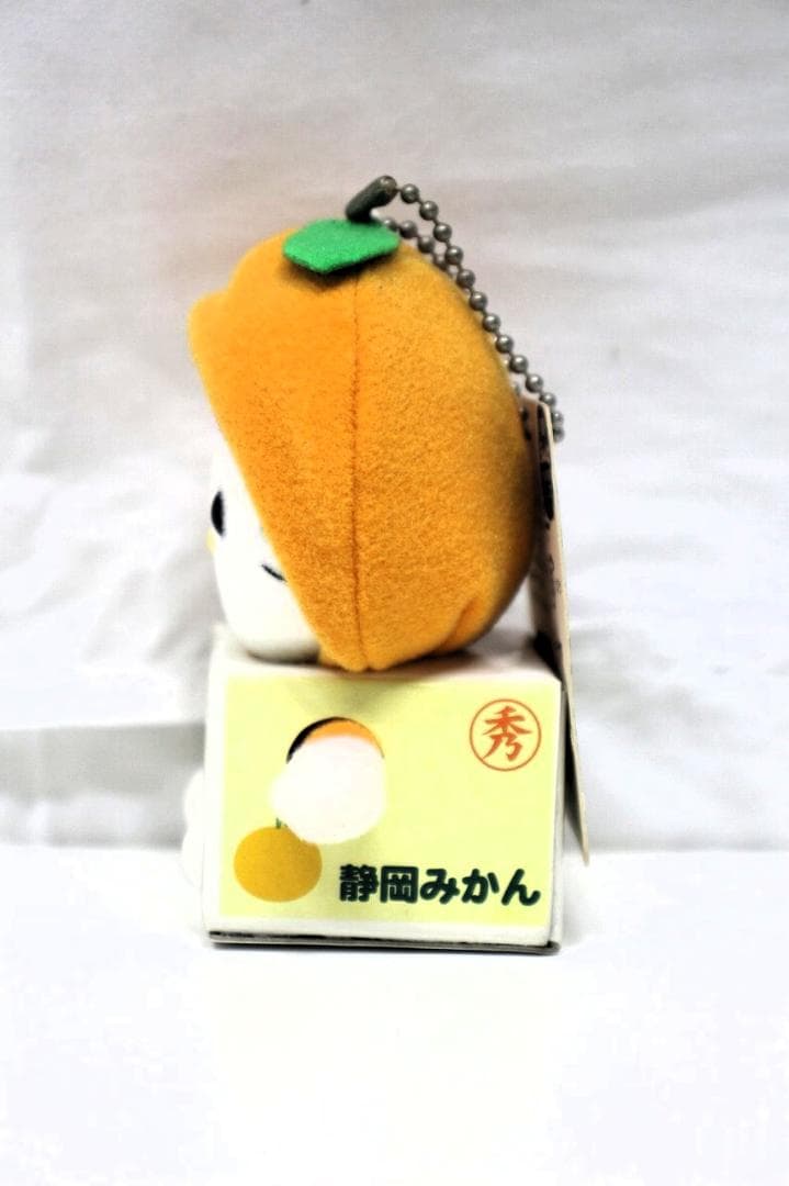 ◆ハローキティ 静岡限定 静岡みかん ぬいぐるみ キーホルダー　08106