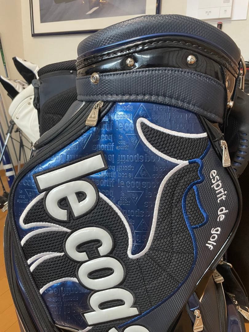 le coq sportif キャディバッグ ネイビー