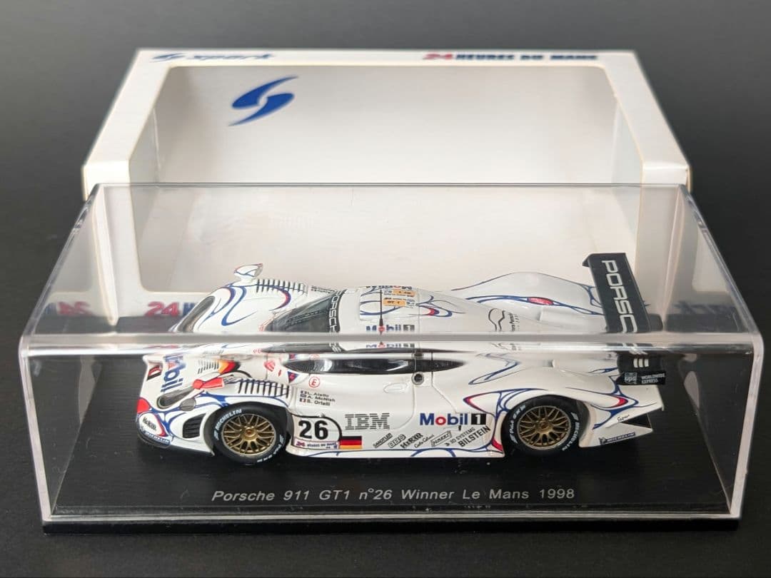 スパーク 1/43 ポルシェ 911 GT1 #26 1998 ル・マン24優勝
