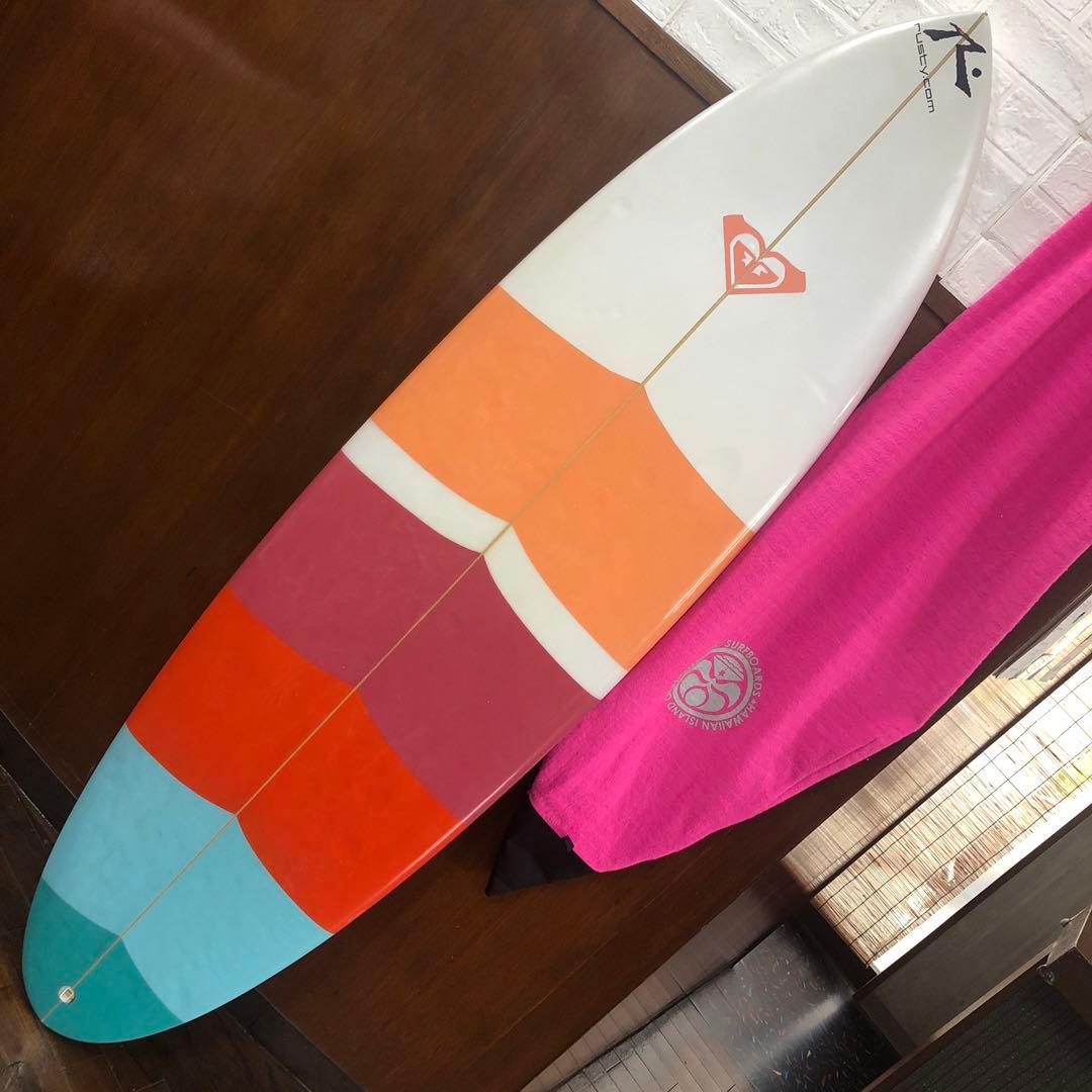 ロキシー中古サーフボード美品 値下げ交渉あり