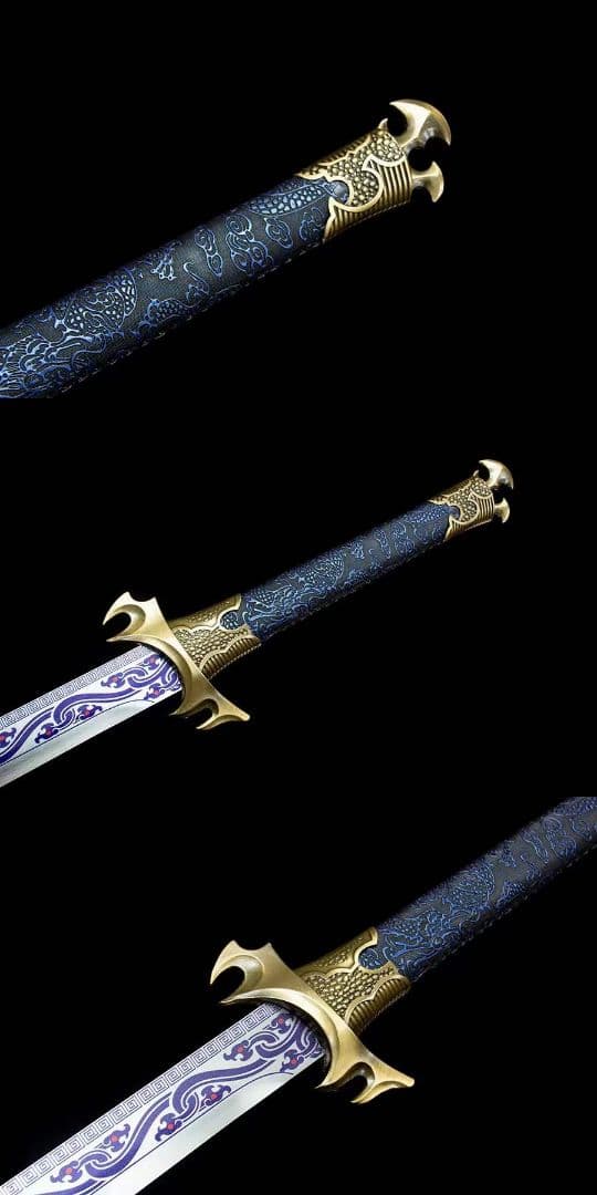 冥鋒唐横刀-高性能マンガン鋼 古兵器  武具　刀装具　日本刀　模造刀   居合刀