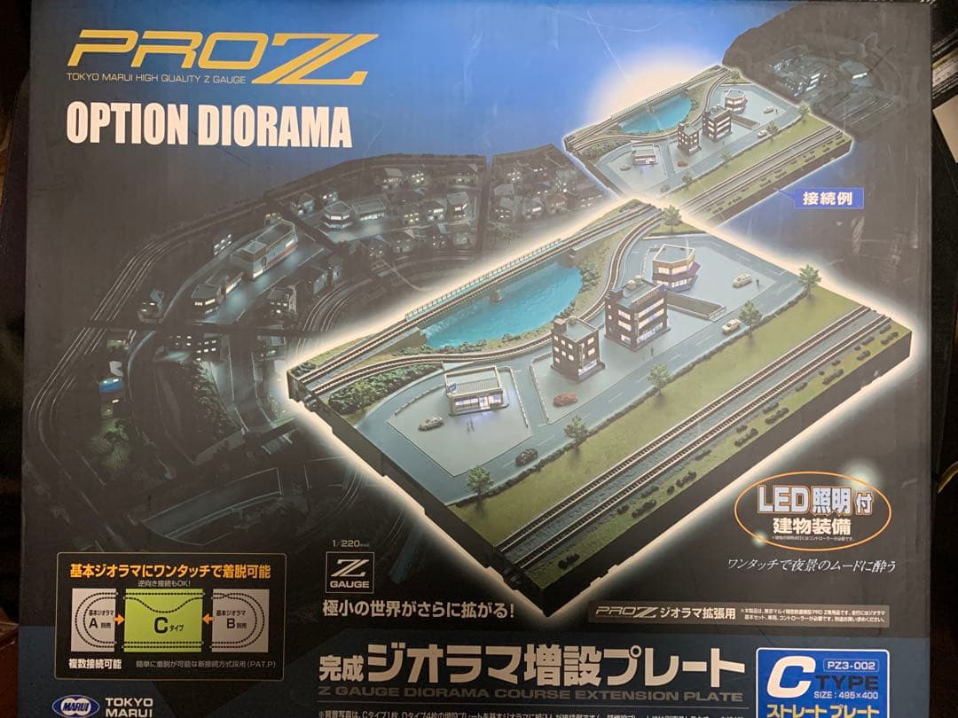 東京マルイ　ZPRO　完成ジオラマ増設プレート　CTYPE