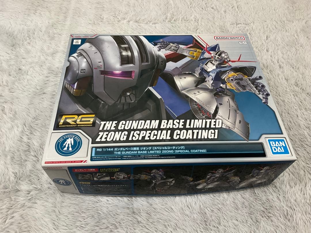 RG　1/144　ガンダムベース限定　ジオング　スペシャルコーティング　おまけ