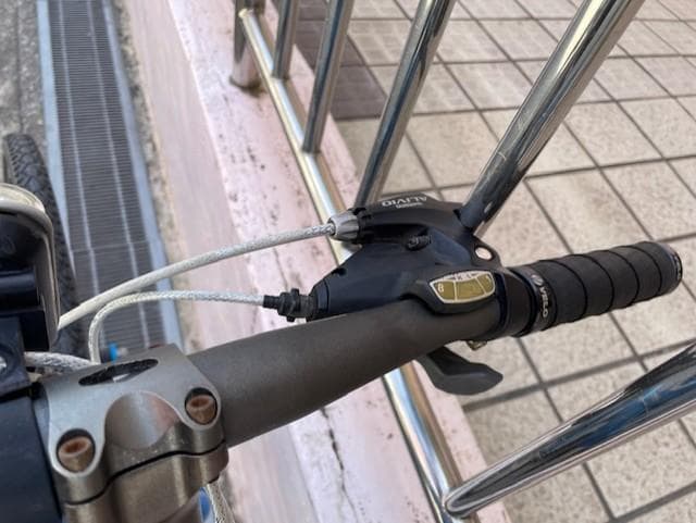 DIAMOND シフター・ブレーキレバー 青