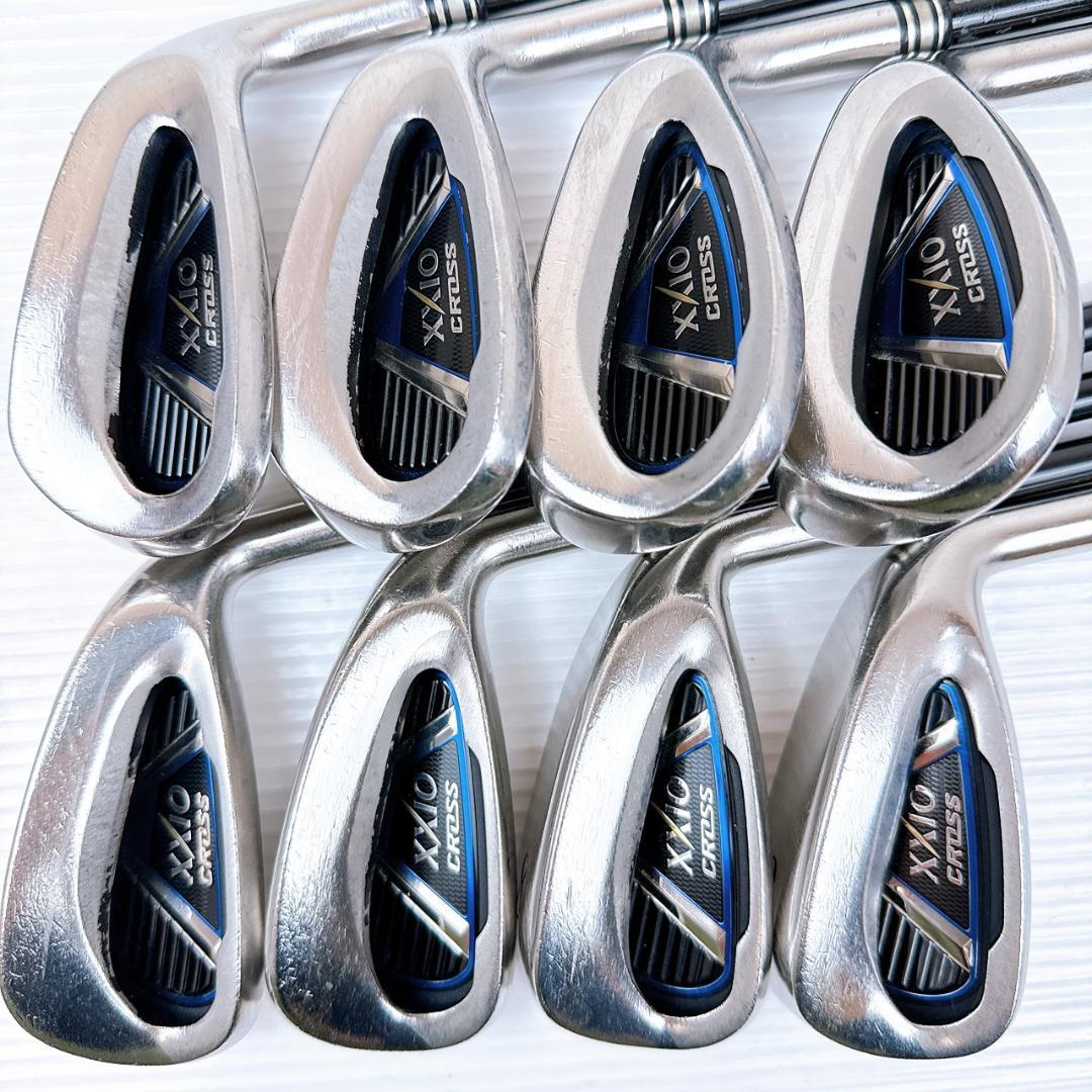 ゼクシオクロス（2019年）アイアンセット　8本　純正カーボン（S）／XXIO
