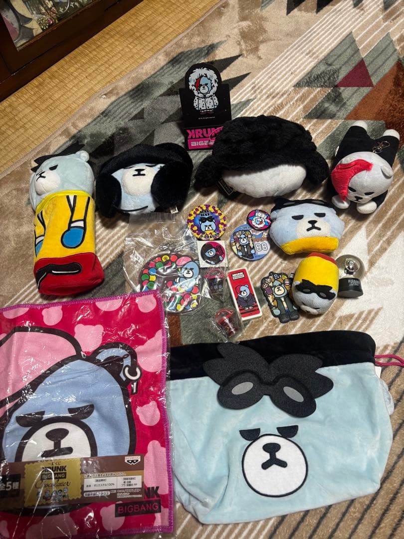 bigbangジョンぬいぐるみセット 多色