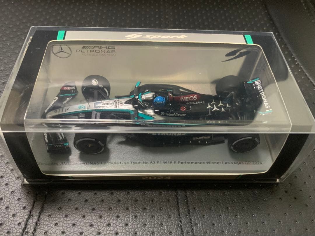 スパーク 1/43 メルセデスAMG W15 ラスベガス 2024 ラッセル