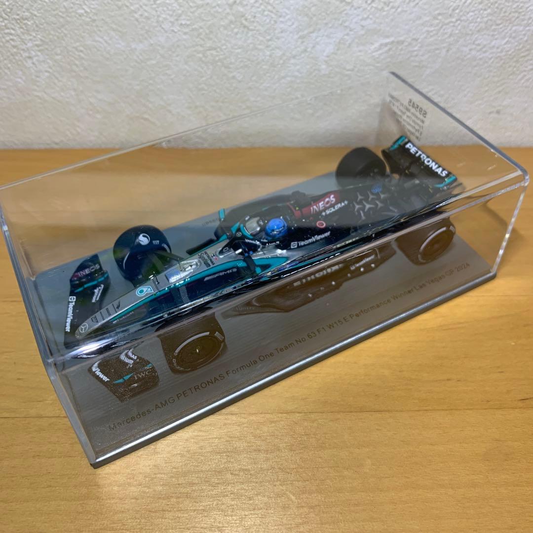 スパーク 1/43 メルセデスAMG W15 ラスベガス 2024 ラッセル