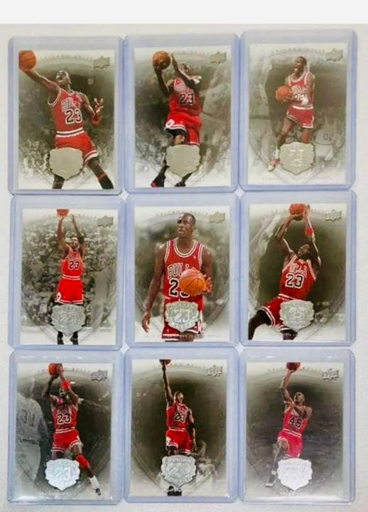 38枚のカードマイケル・ジョーダン・アッパーデッキ・レアコレクション