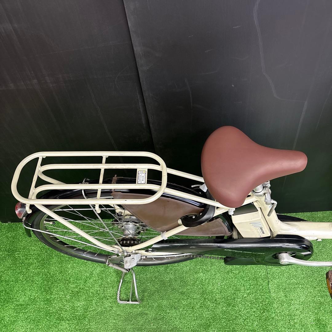 電動自転車YAMAHA PAS Raffini アイボリー 3人乗り対応　24⚫️