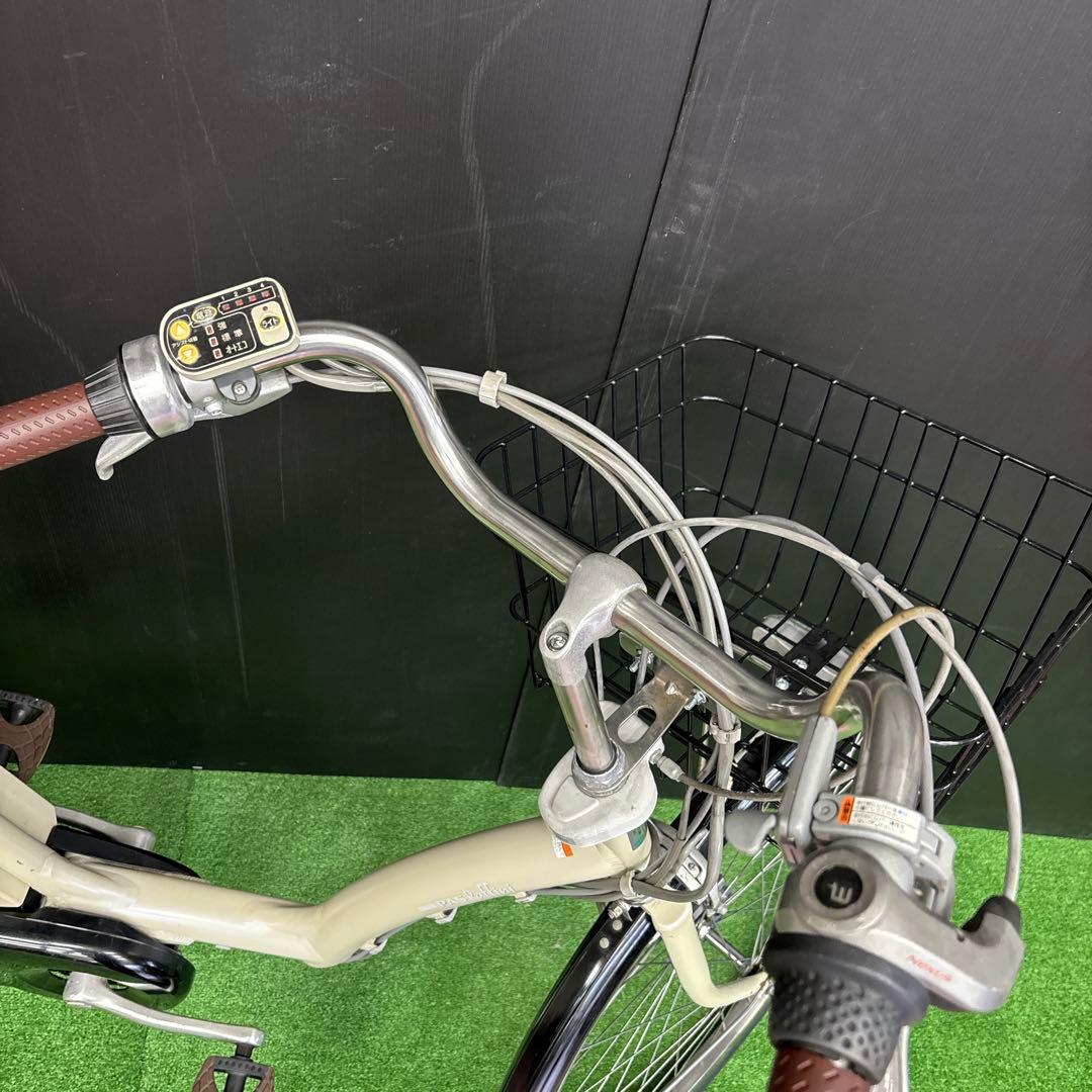 電動自転車YAMAHA PAS Raffini アイボリー 3人乗り対応　24⚫️