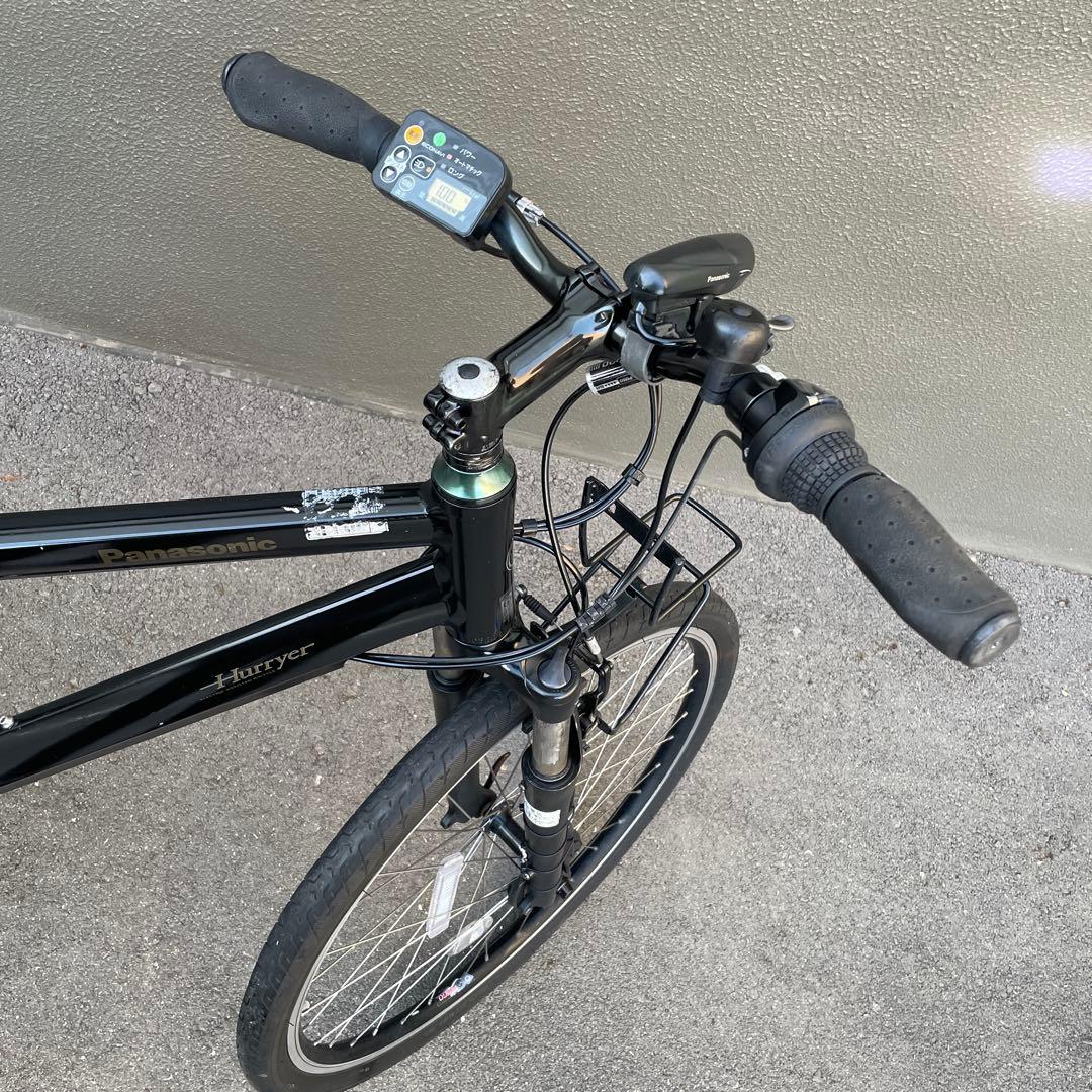 パナソニック電動アシスト自転車26インチ スポーツ型 ブラック