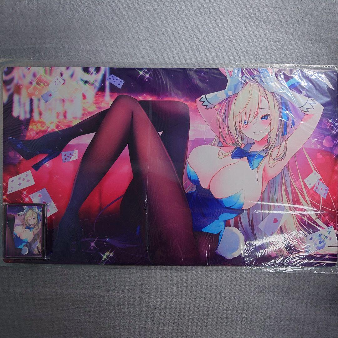 α2 ブルーアーカイブ トランプ&バニー服 一之瀬アスナ スリーブ&プレイマット