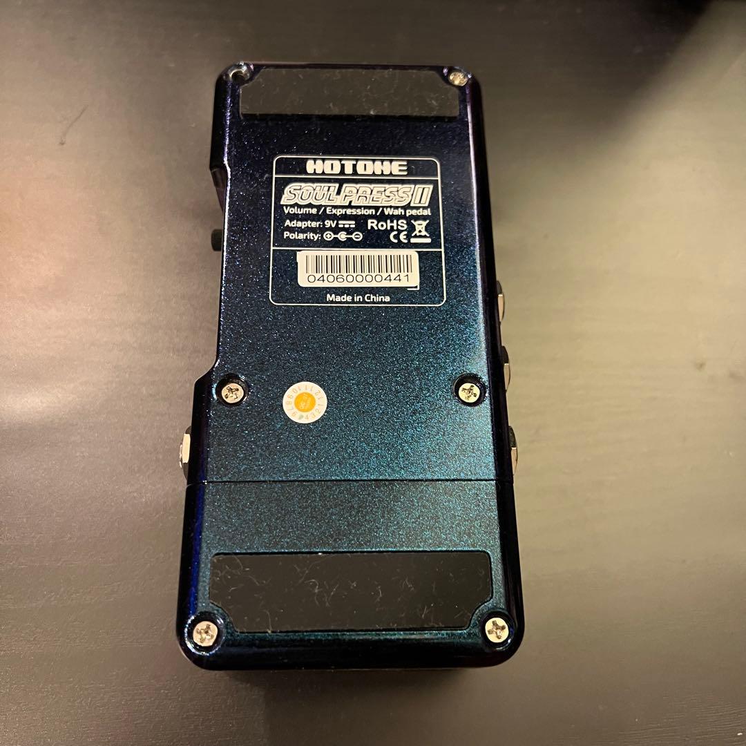 HOTONE SOUL PRESS II ボリューム/エクスプレッション/ワウ