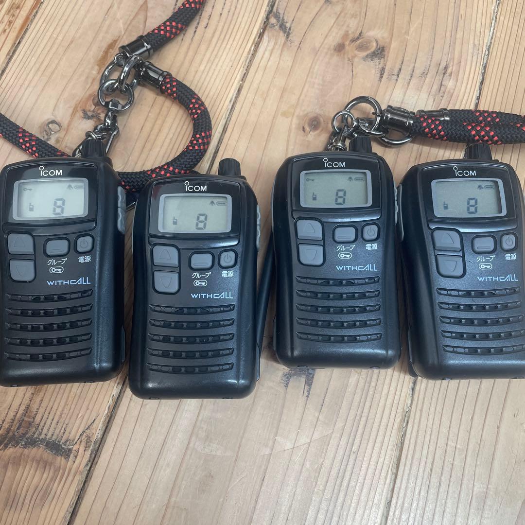 ［としこさん専用］ICOM WITHALL トランシーバー 4台セット