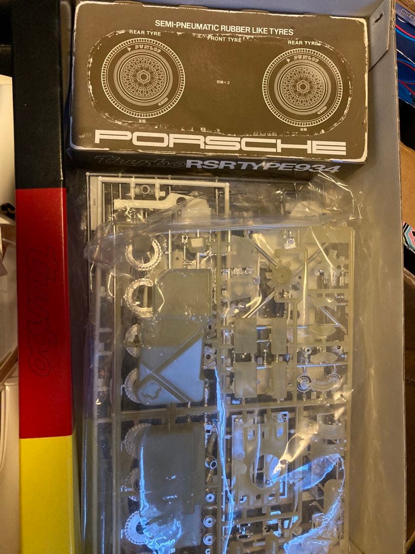 タミヤ　ポルシェターボ　RSR934　1/12　ダンロップタイヤ刻印あり