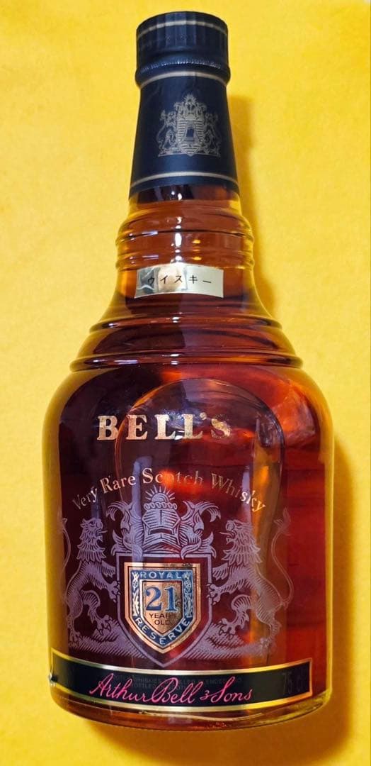 80sBELLSベルロイヤルリザーブ 21年スコッチウイスキーギフトボックス箱付