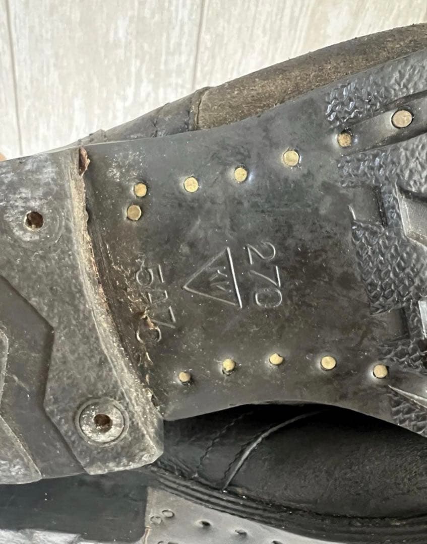 WW2 ロシア軍 ソ連軍 赤軍 下士官兵用 アンクルブーツ 27センチ 極上品