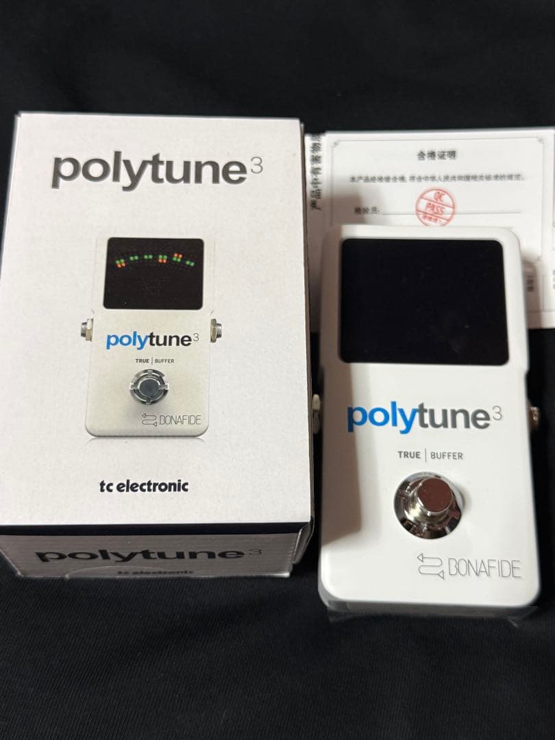 tc electronic polytune 3 チューナー　新品未使用品