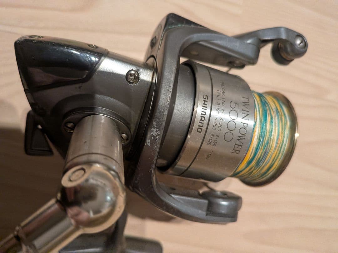 SHIMANO TWIN POWER 6000、5000 スピニングリールセット